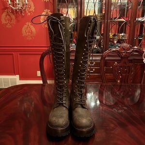 Genuine leather Jeffrey Campbell boots size 9.5